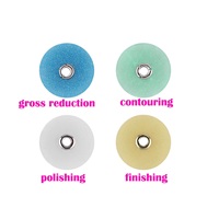 40 disques abrasifs électriques pour composite dentaire (résine de haute qualité 12/14 mm) 10000-15 000 tr/min pour polissage, ponçage et finition