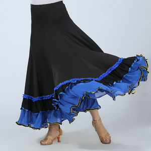 Nouvelle tenue de <span class=keywords><strong>danse</strong></span> espagnole, costume de <span class=keywords><strong>danse</strong></span> gitane classique, robe de <span class=keywords><strong>flamenco</strong></span> pour femme, jupes évasées, performance de <span class=keywords><strong>danse</strong></span> de combat, de salon et de ventre - Product Image 4