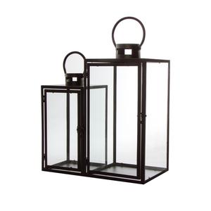 Home <b>Dinner</b> and Wedding Decors <b>Candle</b> Stand Latest Design Metal With Glass Lantern for Use - Product Image 6
