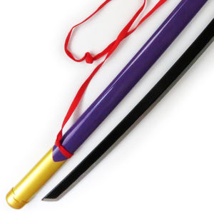Espada de juguete BLEACH de Anime de 100CM, espada de bambú <span class=keywords><strong>Unohana</strong></span> Retsu, espadas de Cosplay para niños - Product Image 3