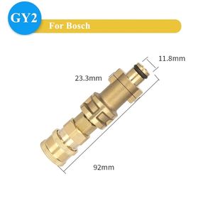 Pistola de lavado de alta presión de latón, Cañón de espuma de lanza, adaptador de conector rápido 1/4 para <span class=keywords><strong>nilfisk</strong></span> gerni - Product Image 6