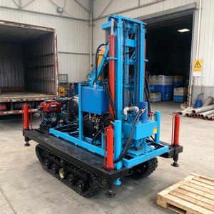Potente y Compacta Plataforma de Perforación de Pozos de Agua de 200 Metros, Máquina Perforadora de Pozos de Agua Pequeña y Económica de 200m, Fabricada en China <span class=keywords><strong>para</strong></span> Hogar y Jardín - Product Image 3