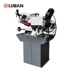 Máquina de sierra de banda de Metal de ángulo pequeño LUBAN, producción a escala, máquina de sierra de banda de estilo de tijera - Product Image 1