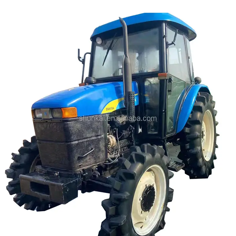 पेरू गर्म बिक्री 70hp 4WD कृषि इस्तेमाल किया खेत ट्रैक्टर