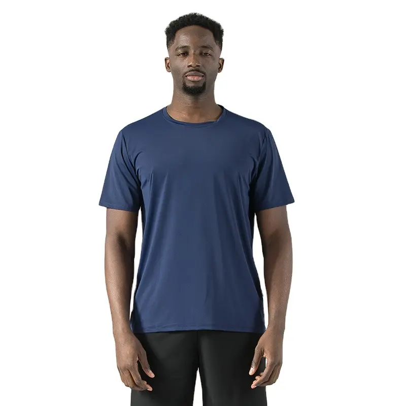 Camiseta de seda de hielo, camisa Popular 87% de Nylon 13% Spandex/170g, gran oferta de fábrica