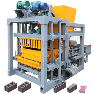L'allemagne Qt4-25 entièrement automatique/creux solide/pavé/ciment de béton/machine de fabrication de blocs - Product Image 1