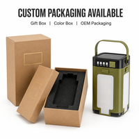 Lanterne de camping LED pliable et étanche, rechargeable à l'énergie solaire, portable, pour l'extérieur et les situations d'urgence