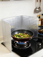 Protection de cuisinière pliable en aluminium pour cuisine, résistante à l'huile et aux hautes températures, de qualité alimentaire, pour la cuisson en gros