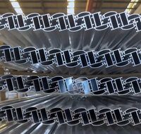 Profilé en aluminium structurel pour boîtier de fenêtre, RD Alu Advanced Roll Bending, grade 6061 anodisé, qualité construction.
