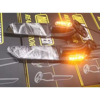Nouveaux rétroviseurs latéraux en plastique CNC pour moto Yamaha, Suzuki, Ducati – Accessoires de moto