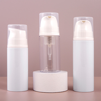 T0906-G SHUNXU grosir pabrik spot botol plastik Pembersih Wajah botol busa mousse tekan putih