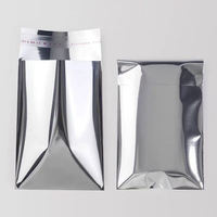Sacs métallisés autocollants, ruban adhésif en film d'aluminium, emballage professionnel, sac plastique, pochette d'expédition, sac poly-mailer, sac postal