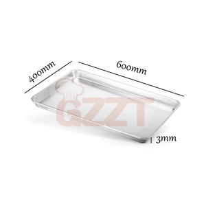 Teglia Rettangolare 60x40 per Panini, <span class=keywords><strong>Hamburger</strong></span> o Hot Dog, Attrezzatura da <span class=keywords><strong>Forno</strong></span> in Alluminio - Product Image 6
