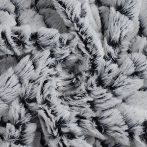 100% Polyester PV Sang Trọng Chống-Tĩnh Thỏ Lông Thú Giả Chồn Lông Vải Giá Rẻ Vải Trang Trí Cho Các Cô Gái Hàng May Mặc Nhà Hàng Dệt May - Product Image 4