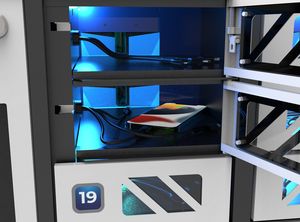 محطة شحن الهواتف الذكية Y2Power الجديدة بشاشة لمس 32 بابًا طراز <span class=keywords><strong>PL</strong></span>-GA32-Y2 معتمدة من GIA - Product Image 5