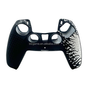 ฝาครอบผิวลายแมงมุมสำหรับ <span class=keywords><strong>PS4</strong></span> PS5ปกป้องผิวสำหรับตัวควบคุม <span class=keywords><strong>PS4</strong></span>เคสซิลิโคนผิวสำหรับตัวควบคุม PS5 - Product Image 5