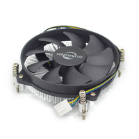 Ventilateur de refroidissement de CPU intégré noyau en cuivre ultra mince petit châssis radiateur spécial nouveau 1U Intel LGA 115x pin spécial pour CPU