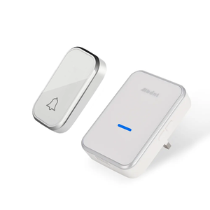 T193193-WS sans fil cinétique sans batterie sonnette avec prise française UK EU pour hôtel sonnette longue Distance avec indicateur Led - Product Image 5