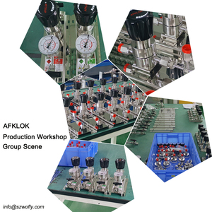 AFKLOK <span class=keywords><strong>63mm</strong></span> alt bağlantı kadranı paslanmaz çelik 304 1600Kpa basınç göstergesi - Product Image 5