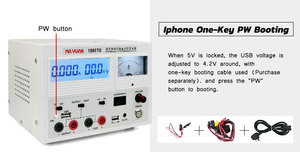 Alimentation numérique AC/DC 1505TD à 4 chiffres avec démarrage à une touche pour la réparation de téléphones mobiles et d'ordinateurs - Product Image 3