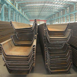 Pile de tôle d'acier laminée à chaud 400*100 Pile de tôle d'acier de 12m 600*210 Pile de tôle d'acier en forme de U - Product Image 5