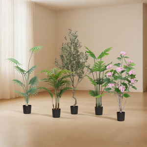 Palmier artificiel Dream Castle, bonsaï de voyageur, 100-200 cm, plante d'intérieur sur pied, décoration de style nordique - Product Image 1