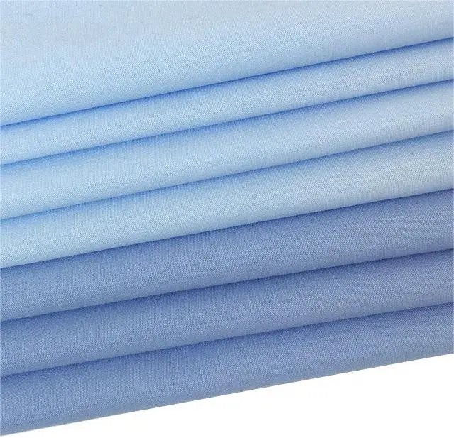 Competitive Price Polyester Cotton TC 80/20 Wove Twill Fabric for Factory workshop workwear Uniform Clothes&Pants