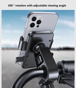 Universal Cycling Navigation <b>Bracket</b> Cell Phone Holder for Motorcycle Bicycle Mobile Phone Holder for Food Delivery Rider - Product Image 4