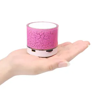 Bluetooth LED Mini Wireless Speaker S10 TF USB FM Portable Musical Audio waterproof Speaker