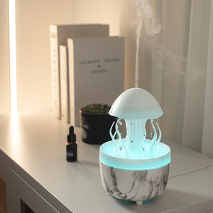 Venta al por mayor portátil <span class=keywords><strong>lluvia</strong></span> Nube Luz Nocturna aromaterapia aceite esencial difusor Micro humidificador <span class=keywords><strong>para</strong></span> <span class=keywords><strong>dormir</strong></span> <span class=keywords><strong>y</strong></span> dormitorio relajación - Product Image 6
