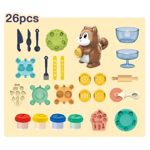 Hot Sale DIY <strong>Ice</strong> <strong>Cream</strong> &amp; Noodle Machine <strong>Play</strong> <strong>Dough</strong> Toy Colorful Clay Education Toys for Kids - Product Image 3