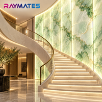 Feuille LED CCT à CRI élevé 24V 696 LED RAYMATES, feuille LED flexible à blanc réglable, panneau ultra-fin pour rétroéclairage de boutiques de luxe