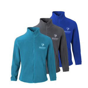 Vestes Polaires pour Homme Personnalisé OEM Veste de créateur Chaqueta Polaire à manches longues Hiver Veste polaire décontractée coupe-vent pour hommes - Product Image 1