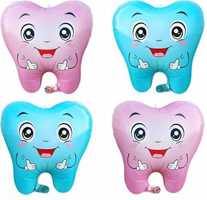 Ballons en aluminium mignons en forme de dents pour dentistes, diplômés de dentisterie, activités éducatives sur la santé bucco-dentaire pour enfants, décorations de fête en clinique - Product Image 2