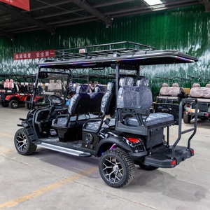 Carrito de <span class=keywords><strong>Golf</strong></span> Eléctrico de 6 Plazas de Fábrica China HIGHTOP con Carplay a Bajo <span class=keywords><strong>Precio</strong></span> - Product Image 1