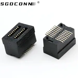 Pitch 0.5mm 30pin Height 2.2-3.0-3.5-4.0-4.5mm Board To Board Connectors Terminal Connector Female
