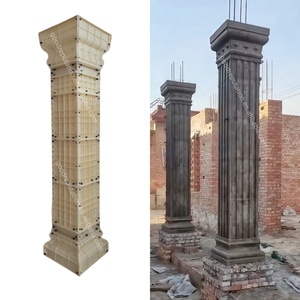 Tốt Nhất Bán Nhựa Tròn Và Vuông Bê Tông La Mã Cột Khuôn Trụ Cột Cho Trang Trí Bài Xây Dựng Ván Khuôn Tác Phẩm Điêu khắc Cột - Product Image 5