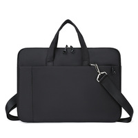 Nouvel Arrivage : Sac à Bandoulière Unisexe en Nylon Uni pour Ordinateur Portable, Sacoche Professionnelle Décontractée et Minimaliste pour Femme