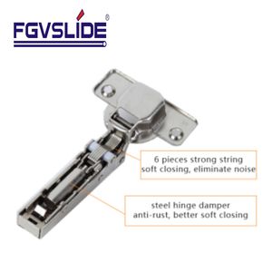 Fabricación de bisagras Cocina 110 grados superposición completa cierre suave muebles gabinete bisagras cierre suave - Product Image 6