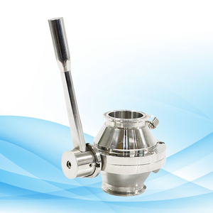 السعر 1 بوصة DN40 SS304 الفولاذ المقاوم للصدأ ثلاثي الاتجاهات ل منفذ كامل مربع نوع معقمة صمام كروي هوائي ل تصنيع المعدات الأصلية للتخصيص - Product Image 4