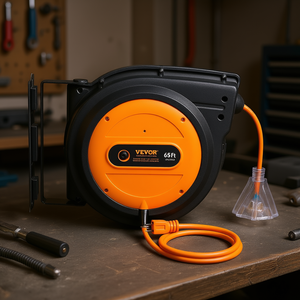 Enrollador de Cable Retráctil de 65 Pies, 12 AWG, 3C SJTOW, para Uso Industrial - Product Image 2