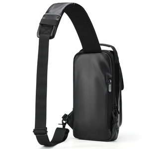 Lm Men's <b>Chest</b> Bag Waterproof Multi-functional Crossbody Bag For Travel Commuting Outdoor Use - Product Image 5
