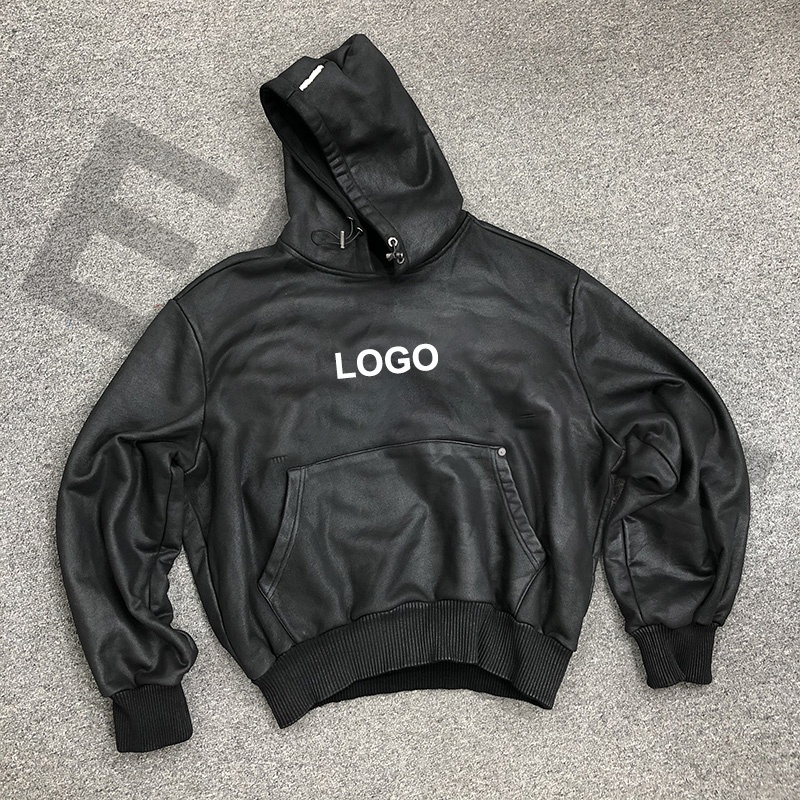 ジャケット・アウター LAST NEST LEATHER ZIP HOODIE LAST NEST / leather zip hoodie - OTHELLO KUMAMOTO