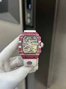 Nuevo Reloj Mecánico de Esqueleto para Hombre 2026, de Alta Gama, con Caja de Fibra de Carbono Rosa, Estilo Tonneau, Deportivo, Resistente al Agua y Duradero - Product Image 6