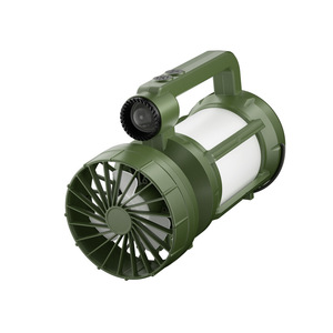 Ventilador Solar para Exteriores y Lámpara de Camping, Linterna de Emergencia, Lámpara de Camping Multifuncional - Product Image 4