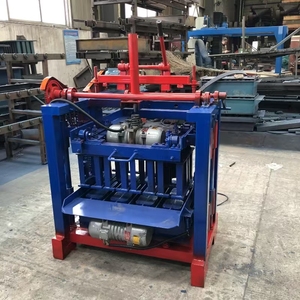 Küçük ve esnek manuel Hollow blok yapma makinesi beton çimento tuğla makineleri birbirine blok yapma makinesi - Product Image 1