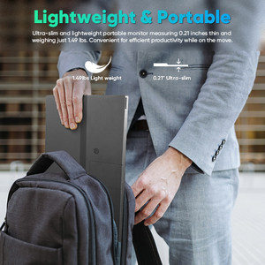 <span class=keywords><strong>14</strong></span> inch 4K xách tay IPS LCD màn hình portatil màn hình cảm ứng với màu 100% 10 điểm G + G cảm ứng backlit cho máy tính xách tay màn hình mở rộng - Product Image 6