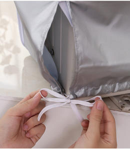 Housse de protection en PVC pour <span class=keywords><strong>climatiseur</strong></span>, accessoire d'extérieur pour voiture, étanche et robuste, vente en gros, 1 pièce - Product Image 3