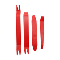 Super Outils PDR – Kit de 4 Pièces pour Démontage de Panneaux de Porte et de Garnitures Audio de Voiture – Outils de Réparation de Carrosserie Automobile