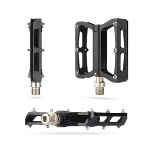 Pédale plate de vélo de montagne en alliage d'aluminium 6061 usiné, ultralégère, à trois roulements scellés, élargie et antidérapante, pour vélos de route - Product Image 1